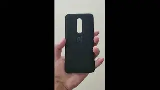 Black Ultrasoft Silicone Case For OnePlus 6