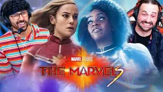 THE MARVELS TRAILER REACTION!! Trailer 2 Breakdown