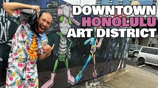 Exploring Downtown Honolulu Art District | Day 7 | Hawaii via Carnival Miracle