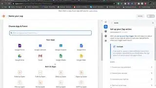 Zapier integration Google form to Mailchimp tutorial