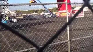 Drifting at Anaheim Stadium