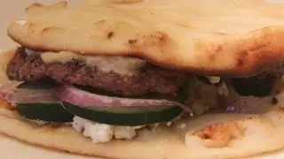 Lamb Hummus Burger Recipe