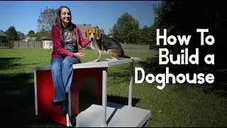 How To Build A Dog House With A Porch!