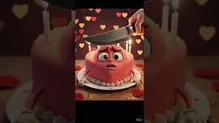 cake #ai #animation #valentinesday