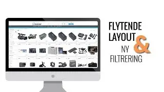 Multicase nettbutikk - utnytt skjermbredden med flytende layout