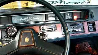 Snowy cold start 85 Chevrolet celebrity 2.8 v6