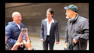 Rahart Adams Star of Liar, Liar, Vampire Signing Autographs @ The CW Upfronts in NYC!