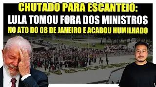 🔴 Chutado para escanteio: Lula tomou fora dos ministros no ato do 08 de janeiro e acabou humilhado!