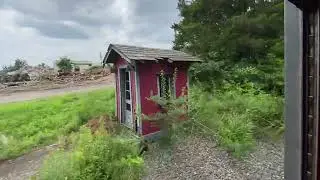 A ride on the Black River and Western Railroad from Ringoes, NJ to Flemington, NJ (7/26/25)