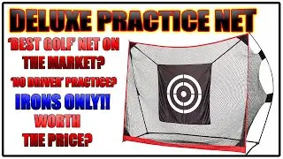 THE BEST GOLF PRACTICE NET FOR 2021 | DELUXE PRACTICE NET
