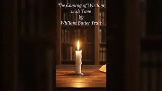 The Coming of Wisdom with Time &ndash; W.B. Yeats #poetryshorts