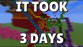 I made a redstone boss fight in Minecraft!