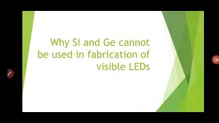 Visible Led fabrication materials