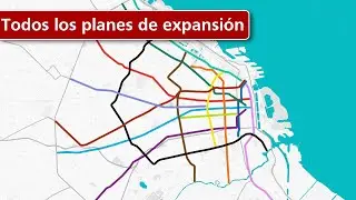 La EVOLUCIÓN De Los PLANES De EXTENSIÓN Del SUBTE De BUENOS AIRES