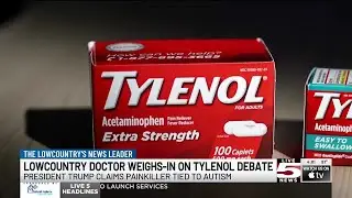 VIDEO: Lowcountry doctor calls for more Tylenol research after link to autism claims