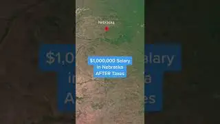 $1,000,000 Salary in Nebraska AFTER Taxes #finance #taxes #nebraska