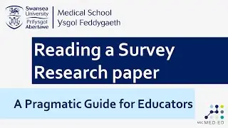Things to Look for When Reading Survey-based research papers - A Pragmatic Guide for Educators
