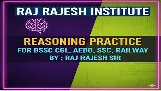 SET 71- BPSC (AEDO) , BSSC  Graduate & Inter level BSO  REASONING Whatsapp 9472040533/34 for enquiry