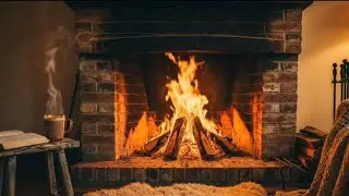 10 HOURS of Fireplace Fire 🔥 Real Crackling Flames for Deep Relaxation