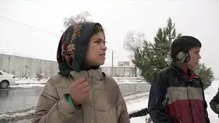 GLOBALink | Winter blizzards heap suffering on snow-blown Afghanistan