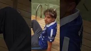 Пока команда на выходных и нет тренировок, скилы новичка проверяет админ ⚽️ #ДинамоМахачкала