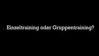 Einzeltraining oder Gruppentraining? Wie optimierst du deine Redekompetenz?