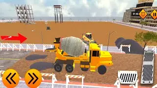 City Road Construction Games - Mega Machines at Work Construction Side - Android Gameplay #9