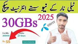 telenor sasta package internet 2025 | telenor 30gb package | Technical Shafiq Tv 
