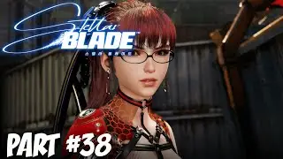 Stellar Blade - Part 38: Turret QTE, Conveyor Belt Navigation + Avoiding Lasers!