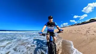 Exploring the Bugewoi Peninsula, Central Coast, NSW, Australia on a Fat Bike