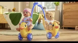 BABY born 👶 Push Along Berta Ride On 🦆