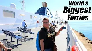 Sailing on World's Biggest Ferries from Vancouver to Victoria Island | #TravelVlog