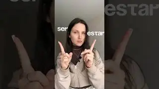 🇪🇸SER или ESTAR? #испанский #рекомендации #ютуб #ser #estar