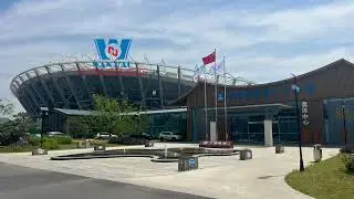 Wuxi Olympic Sports Industry Center Steel Structure Facade and ETFE Roofing #etfe #membrane