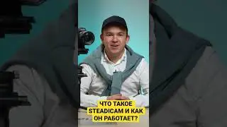 Что такое STEADICAM и как он работает?  #shorts #видеограф