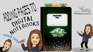 Adding pages to Student Digital Interactive Notebooks