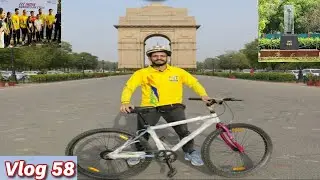 Fit India cycle ride with Atul boss sir #fitindia #mrshursen