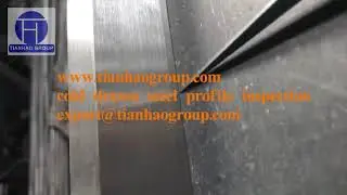 drawn steel profile inspection
