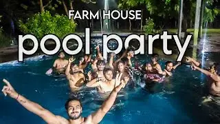 Pool Party At Farm House 🤩 || College Friends || Vlog -19