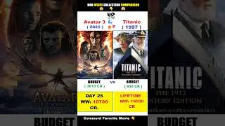 Avatar 3 Box Office Collection | James Cameron, Sam Worthington | Titanic 25th Day Collection #movie