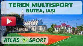 Atlas Sport - Construcție teren multisport - Butea (Iași)