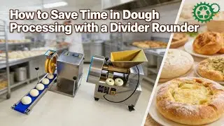 How to Create Consistent Energy Balls Using a Dough Divider and Rounder | Pizza Dough Balls machine