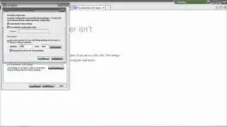 Disabling proxy on Internet Explorer