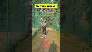 Fix Your Throw Instantly! | Front Hand & Leg Technique for Perfect Accuracy 🏏# thrivecricket