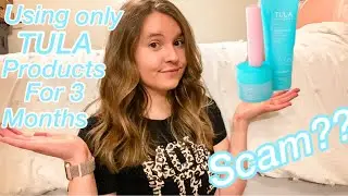 I only used TULA products for 3 months // before and after pics // Is it a scam??