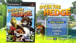 Over The Hedge PS2 Gameplay - Hammy Is Scary