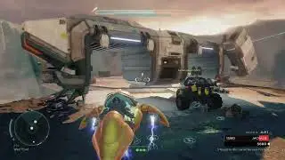 [4K] Halo 5 Darkstar WFF. Nice Teammate gives back my Temple Wraith