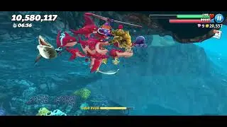 How to farm splash points on Hungry Shark World