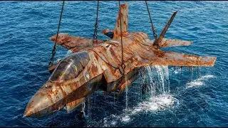 Salvage Modern F 35C Lightning Stealth Jet