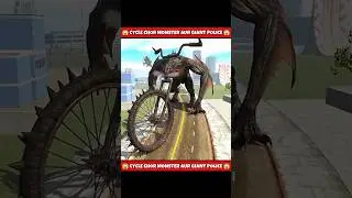 CYCLE CHOR MONSTER 😱 INDIAN BIKES DRIVING 3D #shorts #gaming #indianbikedriving3d